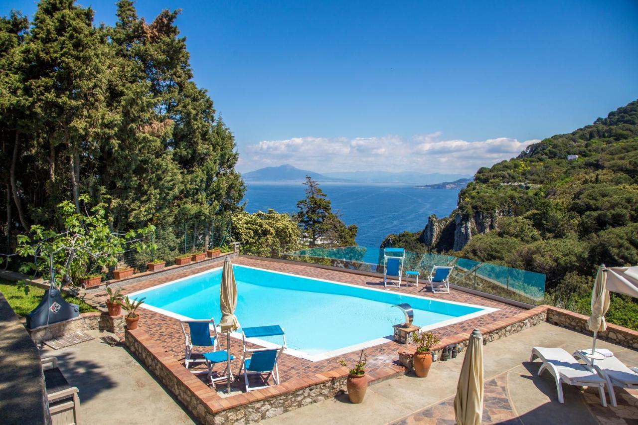 Suite Villa Carolina Capri Exterior foto